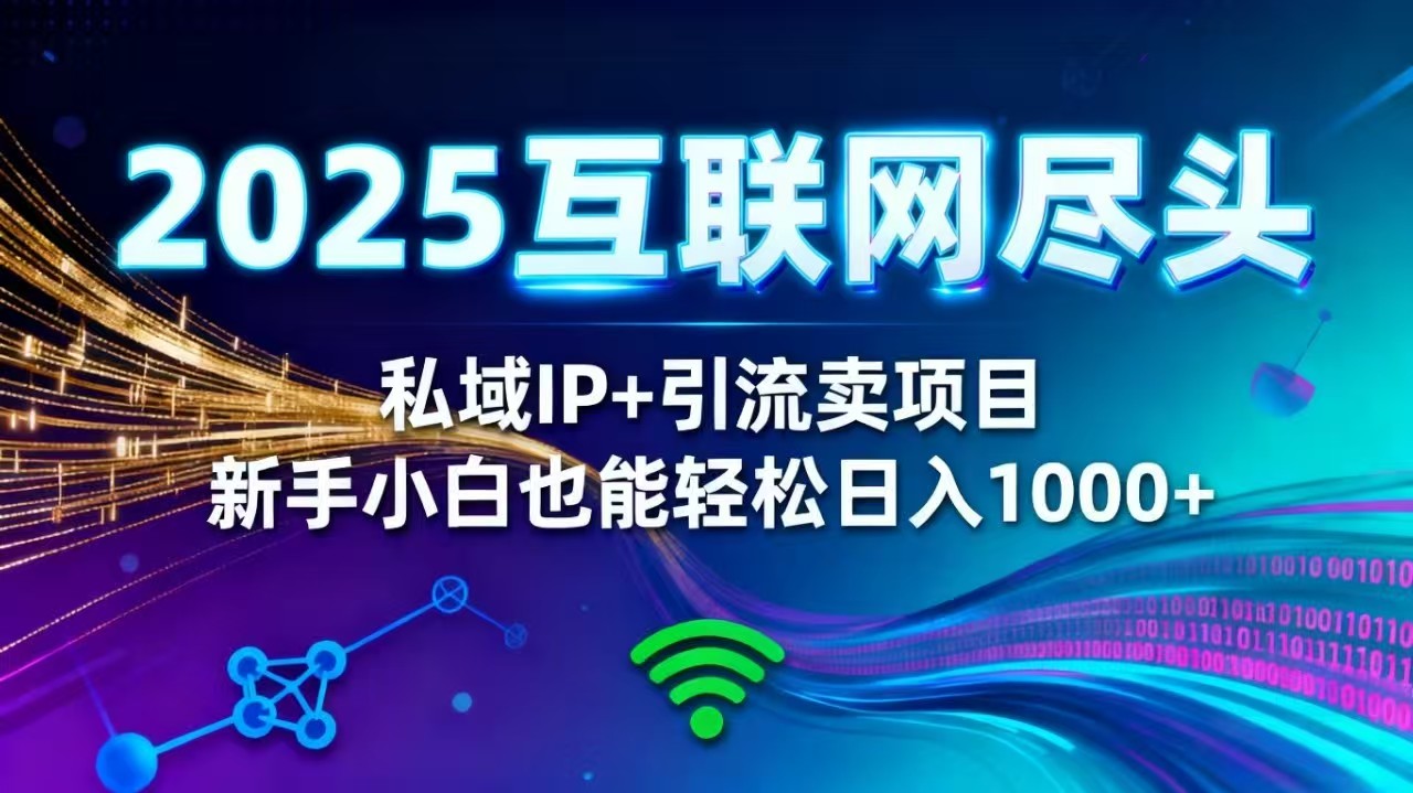 2025网创尽头王炸项目！私域 IP + 精准引流，新手小白在家躺赚日入 1000+-创米星球V8.1