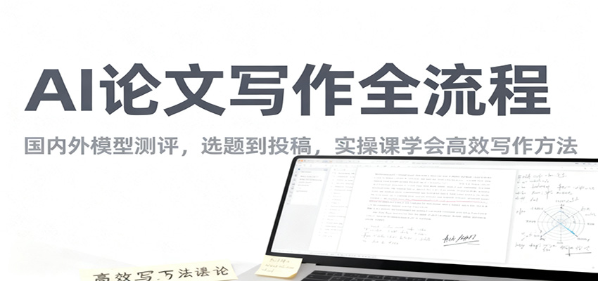 AI论文写作全流程，国内外模型测评，选题到投稿，实操课学高效写作方法-创米星球V8.1